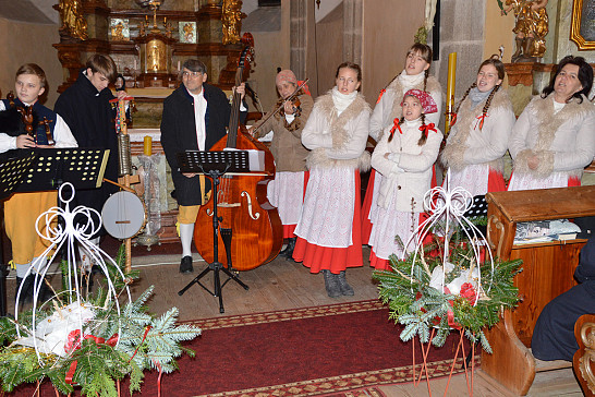 V Myslívě  se  konal  koncert  ke  cti  svaté  Cecilie 26.11.2022