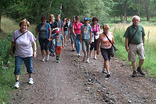 Pochod zlatonosným lesem z Nového Dvora do Čínova 2015