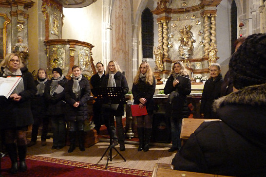 Benefiční koncert ke cti svaté Cecílie 22. 11. 2015