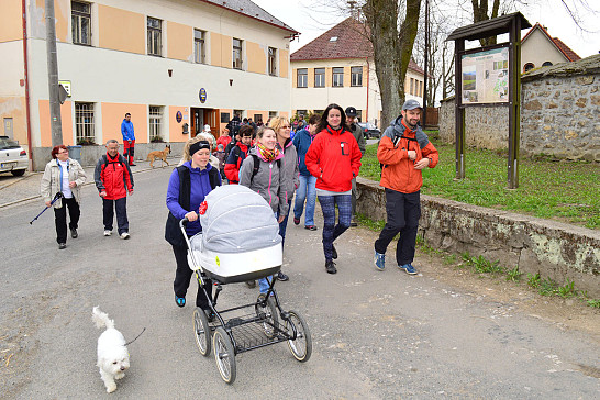 Pochod přírodou – Stehlíkova stezka  9. 4. 2016