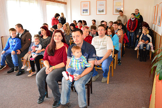 Vítání občánků v Myslívě 2016