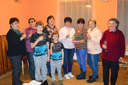 Vyhodnocení  soutěže  v hostinci  U Muklů – 17.11.2018