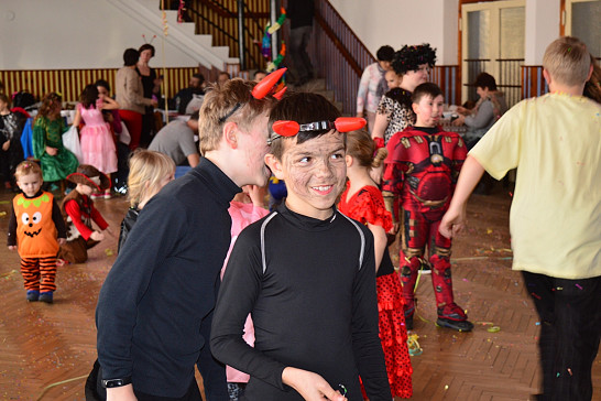 Pohádkové  postavičky  zaplnily  sál 16.2.2019