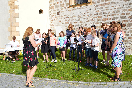 Noc kostelů v kostele Nanebevzetí Panny Marie v Myslívě - 12.6.2020