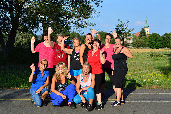 Zumba v Myslívě 2014