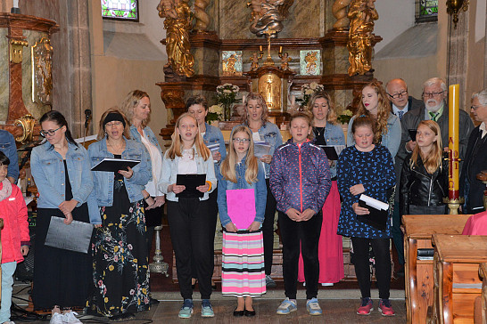 Farská  zahrada  v Myslívě  ožila  návštěvou  dětí 28.5.2021