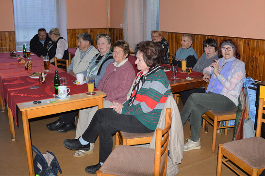 Sousedské   posezení  v  hostinci  U  Muklů 11.3.2022